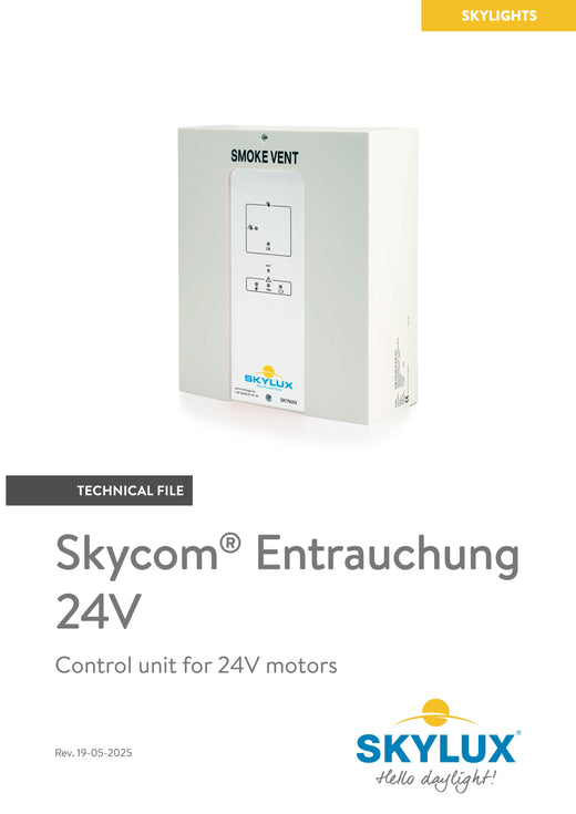 Technische Daten Skycom® Entrauchung 24V Zentrale
